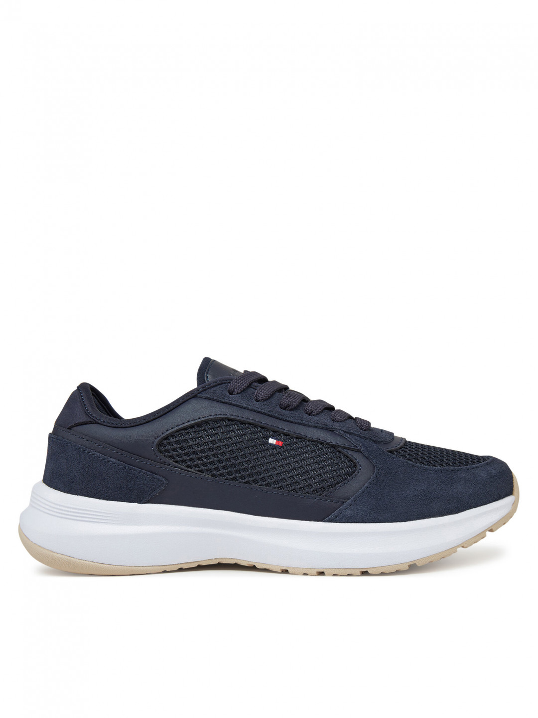 Tommy Hilfiger Sneakersy Sporty Runner FW0FW08644 Tmavomodrá